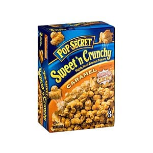 3-Ct Pop Secret Caramel Microwave Popcorn Bags $2.45 w/ S&S