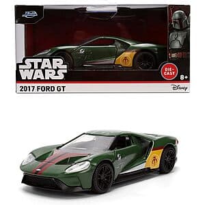 Jada Star Wars Boba Fett 2017 Ford GT Die-Cast Collectible Car (1:32 Scale) $11.85