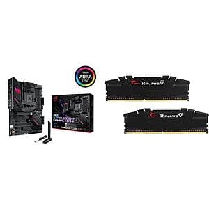 Bundle: ASUS ROG Strix B550-F WiFi II AM4 ATX + 32GB G.SKILL Ripjaws V DDR4 3200 RAM $210 + Free Shipping
