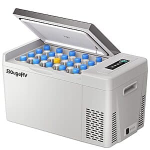 23-Quart BougeRV Portable 12V Car Refrigerator $160 + Free S&H