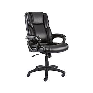 Staples Kelburne Luxura Ergonomic Faux Leather Swivel Executive Chair $70 + Free Store Pickup