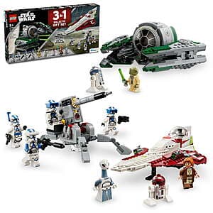 654-Piece LEGO Star Wars: Jedi Master's 3-in-1 Galactic Gift Set (66787) $51.15 + Free Shipping