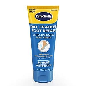 3.5-Oz Dr. Scholl's Ultra-Hydrating Dry Cracked Foot Repair Cream Moisturizer $3 w/ Subscribe & Save