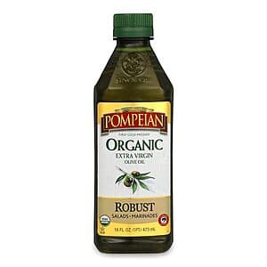 Prime Members: 16-Oz Pompeian USDA Organic Robust Extra Virgin Olive Oil $5.95 w/ Subscribe & Save