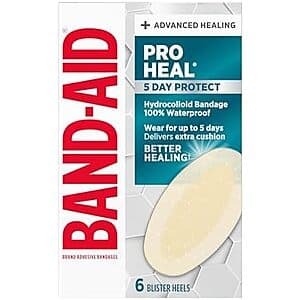 Select Accts: 6-Ct Band-Aid Brand Hydro Seal Adhesive Bandages $2.30 w/ S&S