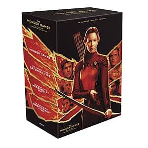 Hunger Games The Complete 4-Film Steelbook Collection (4K UHD + Blu-ray + Digital) $42 + Free Shipping