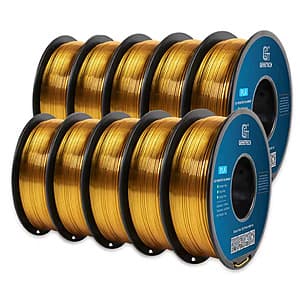 10-Pack 1kg Geeetech Silk PLA 1.75mm 3D Printer Filament Rolls (Various Colors) $74.20 + Free Shipping