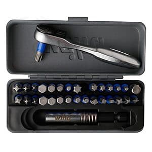 32-Pc Wiha TerminatorBlue 1/4"x1" Impact Driver Bit Set $17 + Free S&H