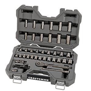 49-Piece Craftsman OVERDRIVE Mechanics Tool Set $60 + Free Shipping