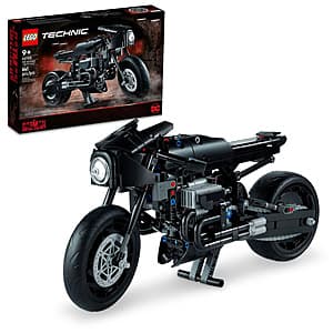 641-Pcs LEGO Technic: DC The Batman Batcycle Building Set $31.50 + Free S&H