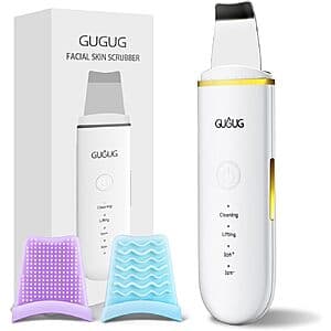 GUGUG 4-Mode Rechargeable Skin Scrubber Spatula Pore Cleaner (various) from $8.80