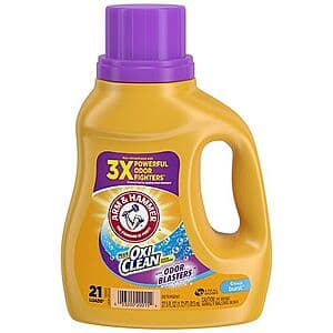 Arm & Hammer Laundry: 28-Oz Liquid Detergent (various) $2 & More + Free Store Pickup ($10 Minimum Order)