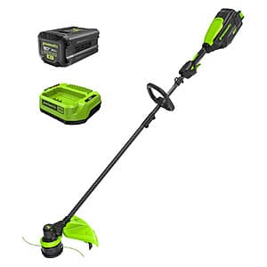 Greenworks 80V 16" Brushless Carbon Fiber String Trimmer w/ 2.0Ah Battery & Charger $161.50 + Free S&H