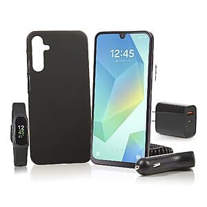 128GB Tracfone Samsung A16 Smartphone + Fitbit Inspire 3 + 1-Year Service $100 + Free Shipping