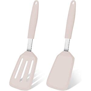 2-Ct POTWIY 13" Silicone Spatula Set $7