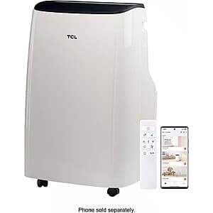 TCL 7000 BTU 3-In-1 Smart Portable Air Conditioner (300 Sq. Ft.) $250 + Free S&H