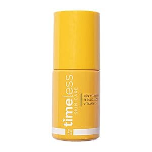 1-Oz Timeless Skin Care 20% Vitamin C Serum w/ Vitamin E & Ferulic Acid $14.80 w/ S&S