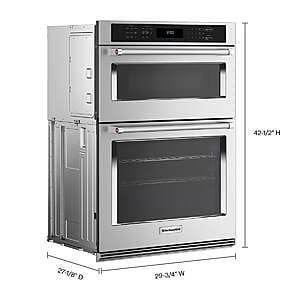 Select Areas: Costco: KitchenAid 5 cu ft Wall Oven + 1.4 cu ft Microwave Combo $900 + Free Delivery & Setup