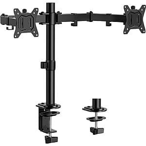 ErGear Fully Adjustable Dual Monitor Stand (for 13"-32" Monitors) $9.85