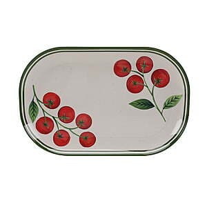 15.6" Better Homes & Gardens Bamboo Melamine Serving Tray (Tomato or Olive) $2.50 & More