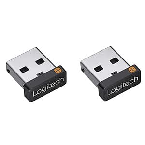 2-Pack Logitech USB Unifying Receivers $15 + Free S&H w/ Amazon Prime