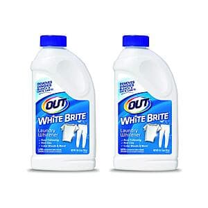 2-Pk. 1-lb. 12-oz. Out White Brite Laundry Whitener Powder $7.75