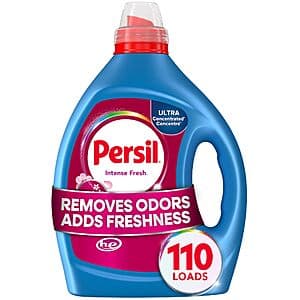 82.5-Oz Persil Intense Fresh Everyday Clean Liquid Laundry Detergent (110 Loads) $12.55 or less w/ Subscribe & Save