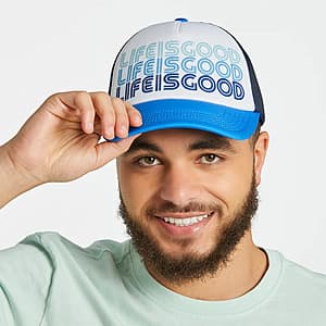 Life is Good Apparel: Trucker Hat (Various Colors) $4 & More + Free S&H on $50+
