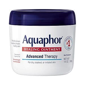 Select Accts: 14-Oz Aquaphor Healing Ointment Advanced Therapy Skin Protectant $9.15 w/ S&S