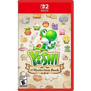 Preorder: Yoshi & the Mysterious Book (Nintendo Switch 2) $59.90 + Free S&H