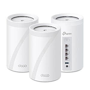 3-Pack TP-Link BE10000 Tri-Band Wi-Fi 7 Home Mesh System $230 + Free Shipping