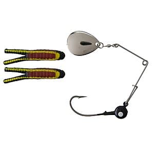Berkley Johnson Beetle Spin Nickel Blade 2" 1/4-oz Fishing Hard Bait Lure $1