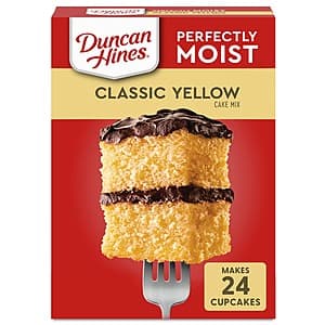 15.25-Oz Duncan Hines Classic Yellow Cake Mix $0.90 w/ Subscribe & Save