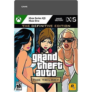 Xbox One/Series X|S Digital Games: WWE 2K25 $21, GTA: The Trilogy: Definitive $18 & More