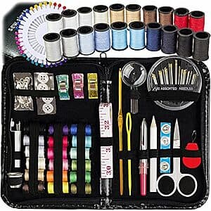 142-Piece Artika Travel Sewing Kit $5.45
