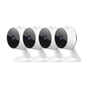 Refurbished: 4-Pack LaView F1 Indoor Wi-Fi Security Cameras (Black or White) $20 + Free Shipping