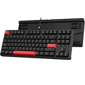 Keychron C3 Pro QMK/VIA Custom Wired Gaming Keyboard (Red or Brown Switches) $27.45