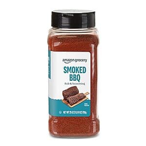 25-Oz Amazon Grocery Smoked BBQ Rub $5.10 or Less w/ S&S