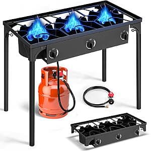 3-Burner Ktaxon Gas Propane Grill (225K BTU Total) $79.80 + Free S&H