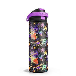 24-Oz Encool SwiftSip Insulated Stainless Steel Water Bottle (Ghost Party) $5