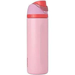 24-Oz Owala FreeSip Insulated Stainless Steel Water Bottle (Various Colors) $24