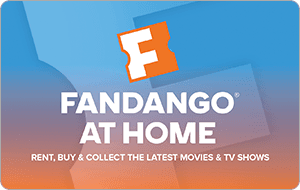 $25 Fandango at Home eGift Card (Email Delivery) $20