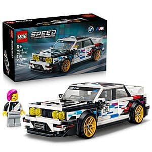 358-Pc LEGO Speed Champions BMW M3 (E30) Building Toy $24.50