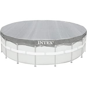 18' Intex Deluxe UV Resistant Round Pool Cover $9.20 + Free S&H