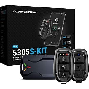 Compustar 2-Way Remote Car Starter Kit w/ Smartphone Control $400 + Free S&H & Install