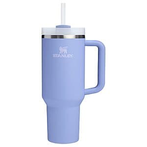 40-Oz STANLEY Quencher H2.0 Tumbler with Handle and Straw (Hydrangea or Lilac) $22.50