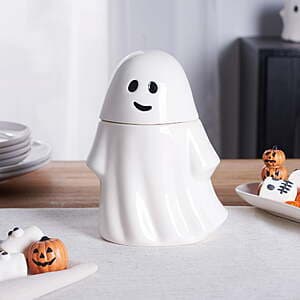 Way to Celebrate Halloween Ceramic Themed Food Jar (Ghost, Coffin or House) $2 + Free S/H on $35+
