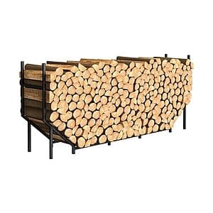 5.9' Ebeneze Freestanding Steel Firewood Rack Holder $22.40 + Free Shipping w/ Amazon Prime