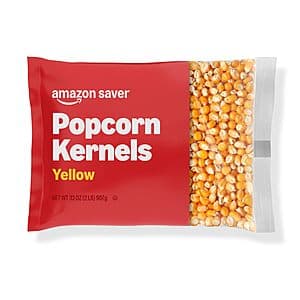 32-Oz Amazon Saver Popcorn Kernels (Yellow) $0.90