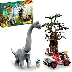 512-Piece LEGO Jurassic Park 30th Anniversary Brachiosaurus Discovery Set $47 + Free Shipping